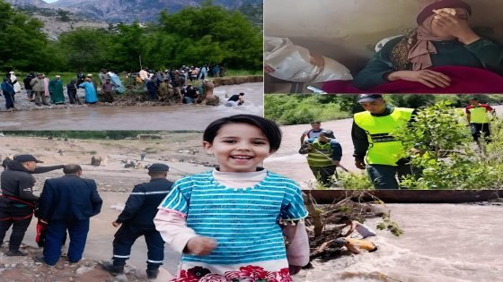 أيت عباس تعيش على وقع الكارثة… اختفاء الطفلة “وردية” يهز مشاعر المغاربة