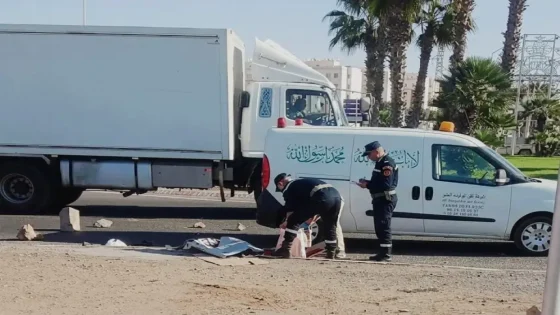 مأساة بالقصر الكبير.. مصرع سائق دهسًا تحت عجلات شاحنته أثناء محاولته إيقافها