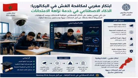 ابتكار مغربي لمكافحة الغش في البكالوريا: الذكاء الاصطناعي في خدمة نزاهة الامتحانات
