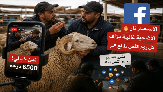 “الشناقة” يشعلون “فايسبوك” بفيديوهات الأسعار المرتفعة للأضاحي.. وحملة لتخويف المواطنين قبل العيد