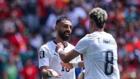 منتخب مصر يفتتح مشواره فى كأس العالم بتعادل 1-1 أمام بلجيكا