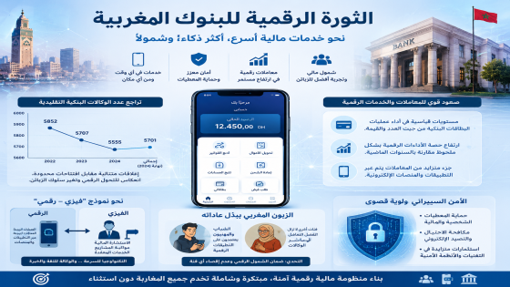 الثورة الرقمية للبنوك المغربية