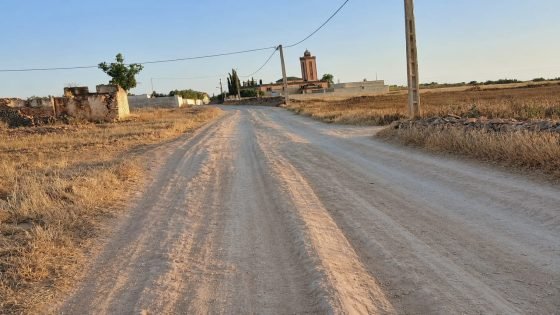 أمطار الموسم تكشف هشاشة طريق أولاد شاشة بالنخيلة