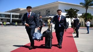 بعثة المنتخب الوطني تشد الرحال صوب أمريكا