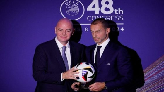 رئيس الاتحاد الأوروبي لكرة القدم يستبعد الترشح لخلافة إنفانتينو في رئاسة الفيفا