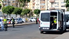 الأمن بمحطة أولاد زيان في الدار البيضاء
