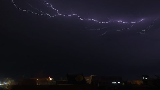 زخات رعدية مرتقبة في جهة الشرق