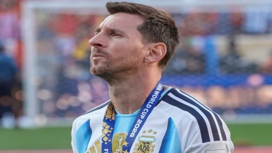ميسي يُعلن اعتزاله اللعب الدولي مع المنتخب الأرجنتيني