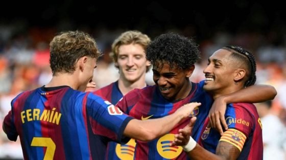 برشلونة يكتسح ليفانتي برباعية ويعزز صدارته للدوري الإسباني