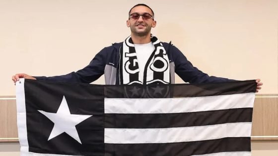 حكيم زياش مع بوتافوغو