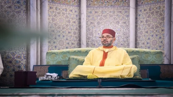 الملك يترحم على روح الحسن الثاني
