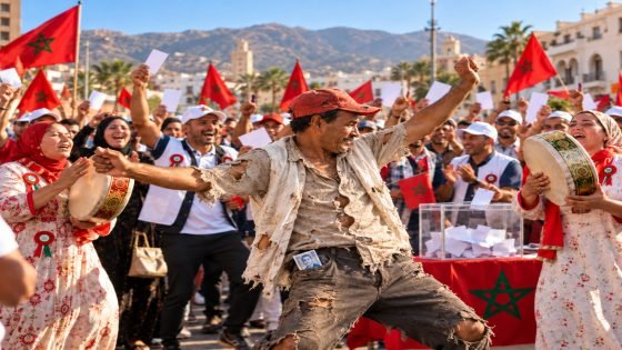 رقصة المئة درهم.. حين يهلل المخدوع لسيده البرلماني !”
