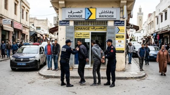 طنجة: توقيف شخصين متورطين في السرقة من داخل وكالة لتحويل الأموال بحي الموظفين