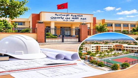 أولاد عياد : 3.6 ملايين درهم لتوسعة إعدادية عبد الله بن ياسين