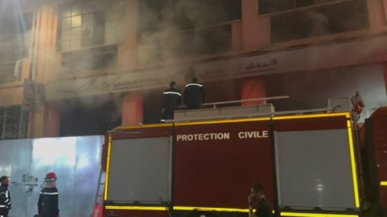 حريق داخل وكالة بنكية مغلقة بساحة جامع الفنا بمراكش