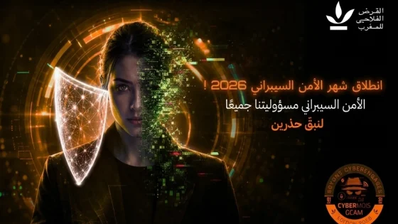 القرض الفلاحي” يطلق حملة جديدة للتوعية من مخاطر الأمن السيبراني