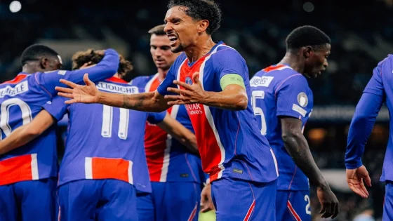 دوري أبطال أوروبا.. باريس سان جرمان يهزم مانشستر سيتي برباعية